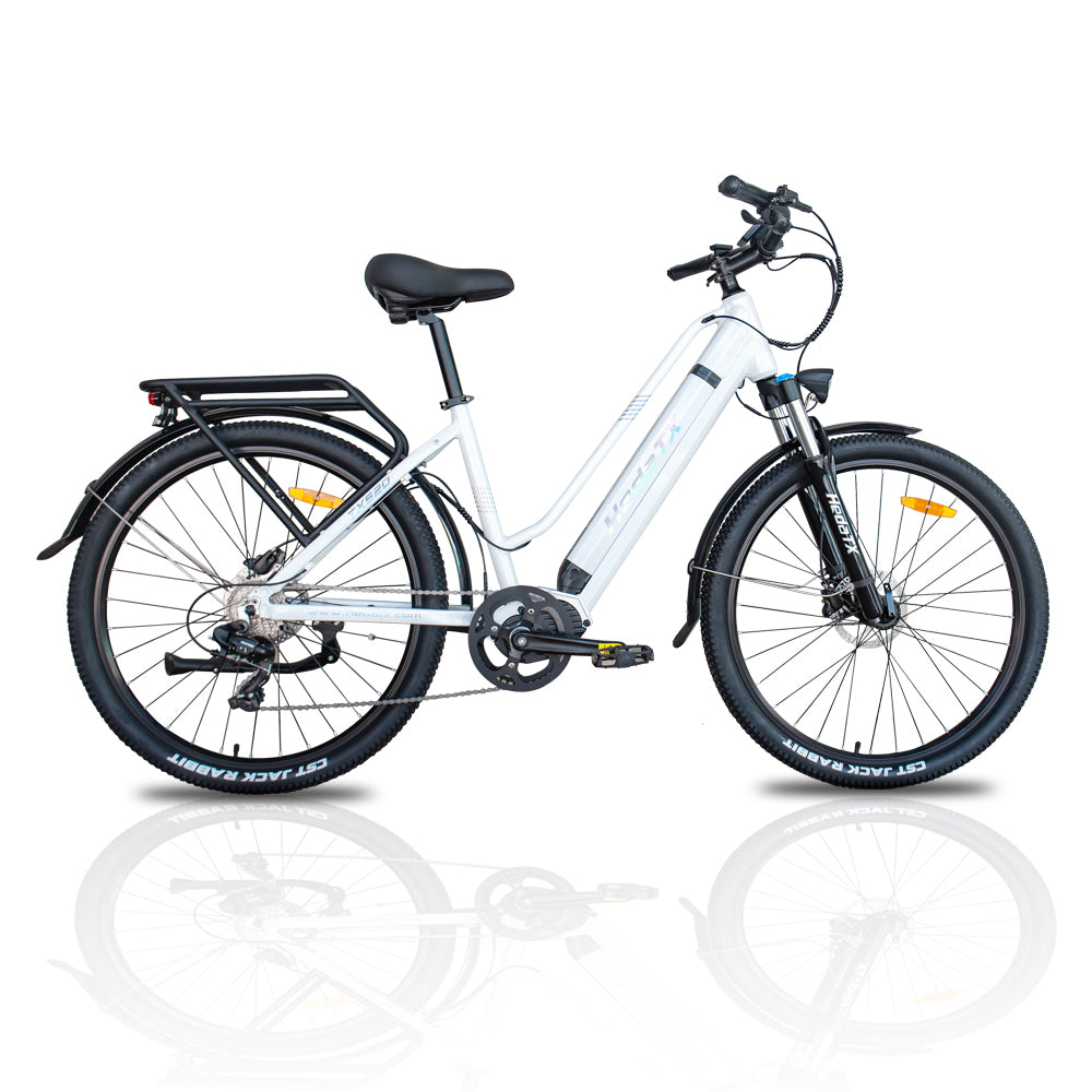 Bicicleta eléctrica con motor central Hedatx TX520 48V 250W 13Ah