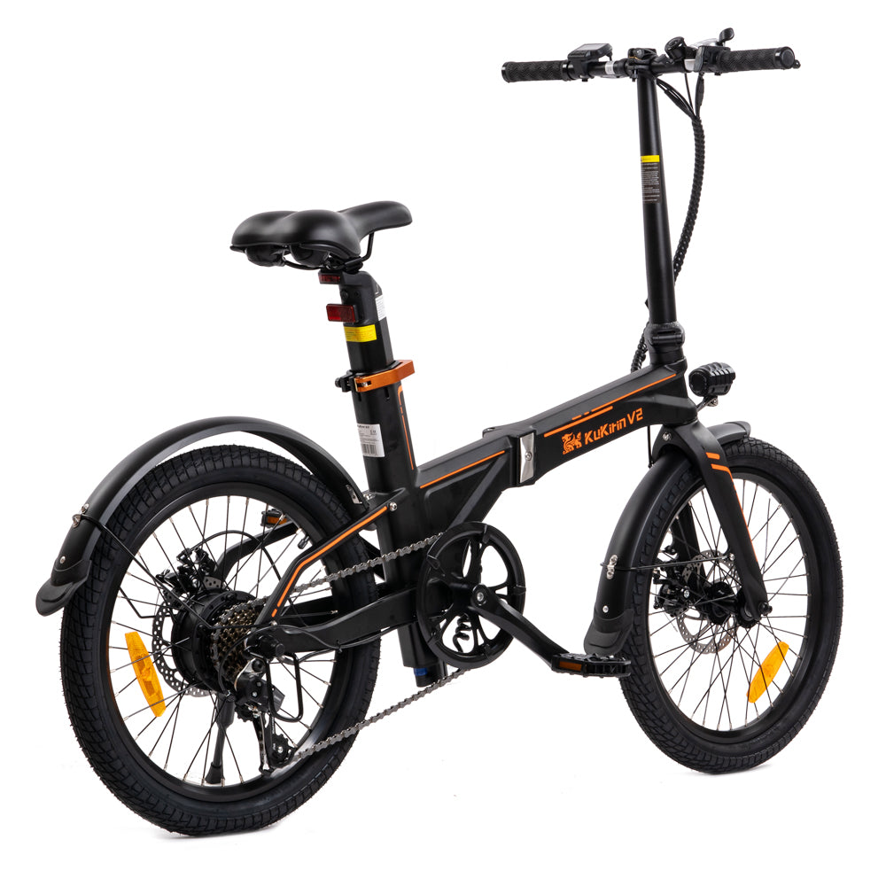 Bicicleta elétrica KuKirin V2 36V 250W 7,5Ah