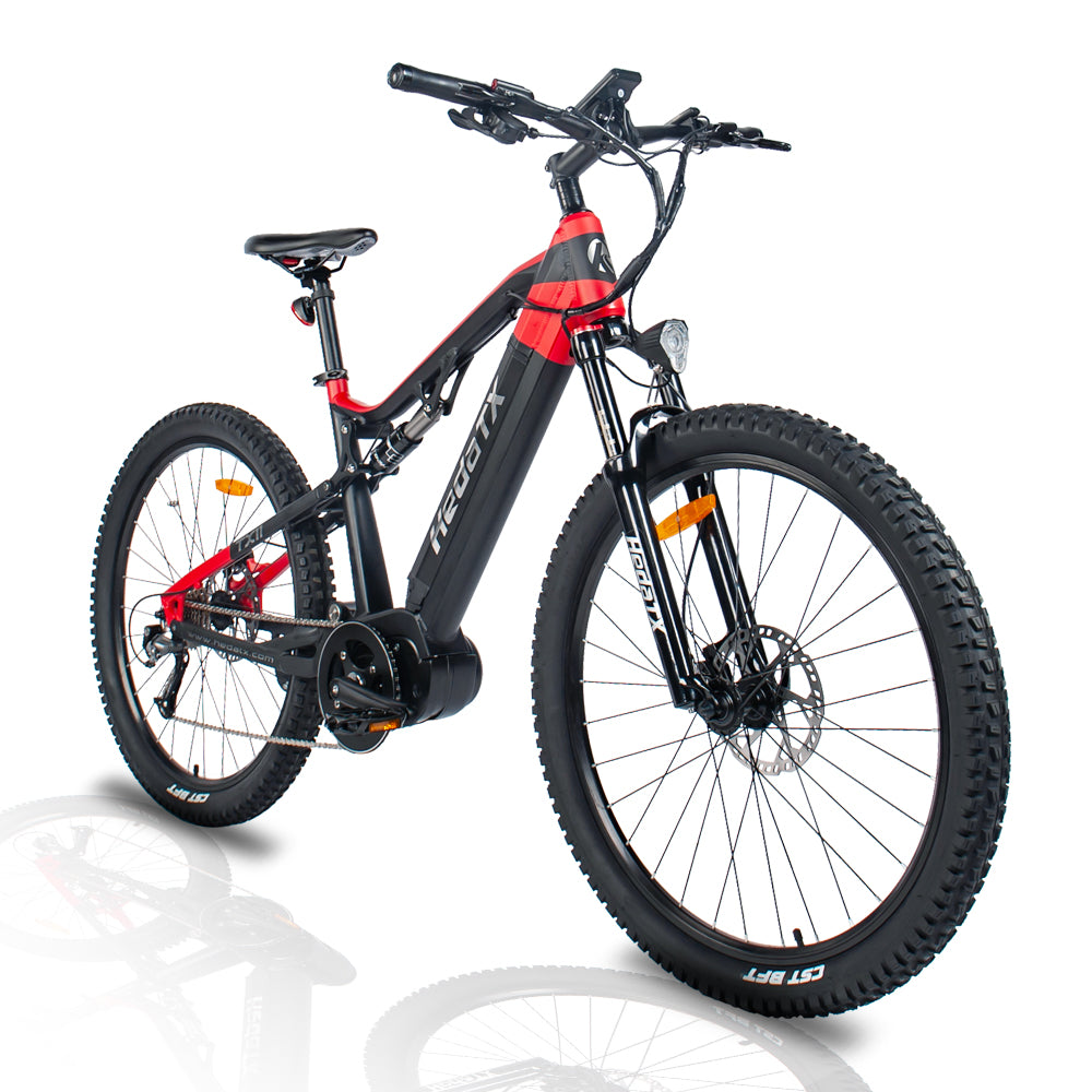 Bicicleta elétrica de motor médio Hedatx TX11 48V 1000W 15Ah