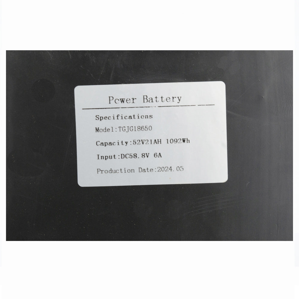 52V 21Ah Battery For Halo Knight T104