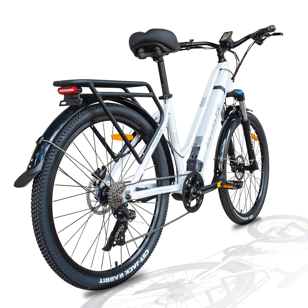 Bicicleta elétrica com motor médio Hedatx TX520 48V 250W 13Ah