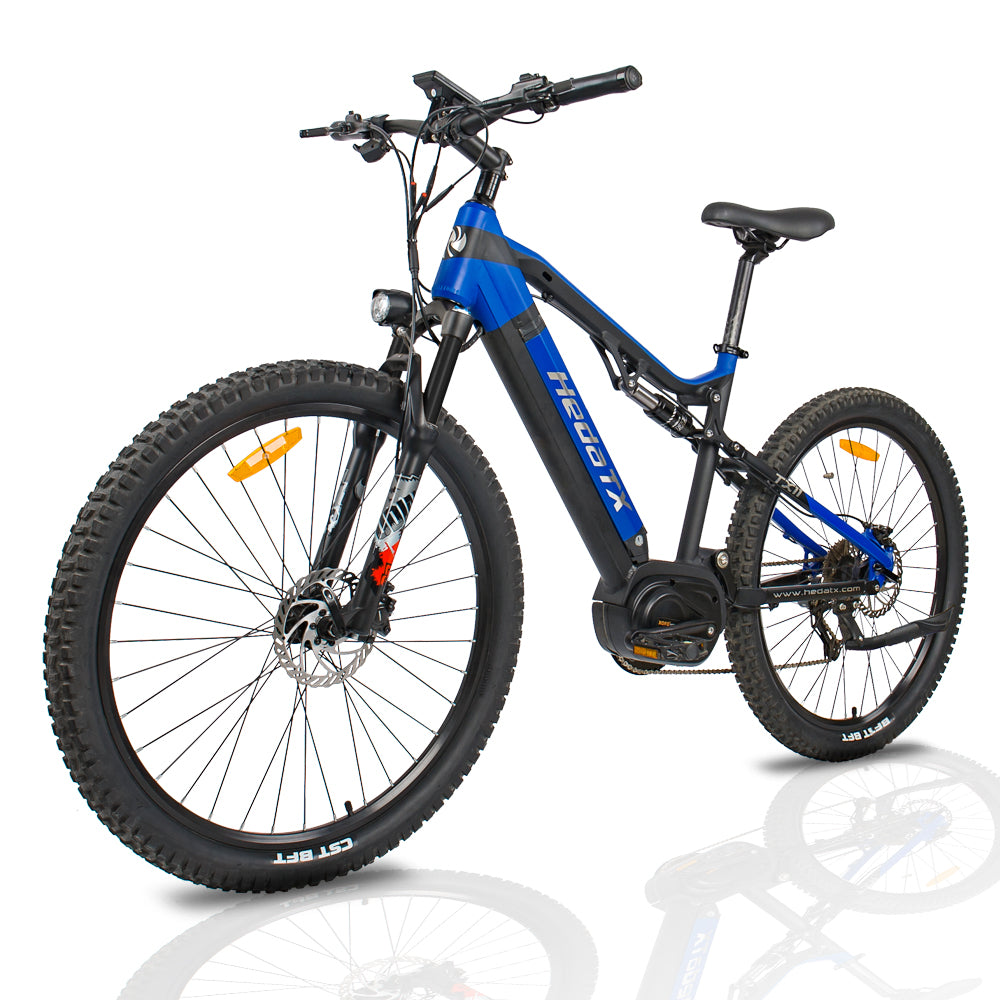 Bicicleta elétrica de motor médio Hedatx TX11 48V 1000W 15Ah