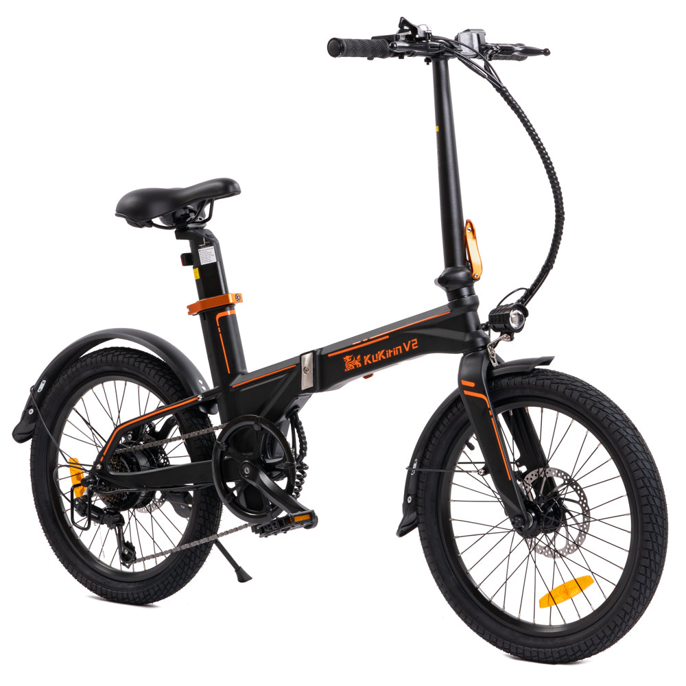 Bicicleta elétrica KuKirin V2 36V 250W 7,5Ah