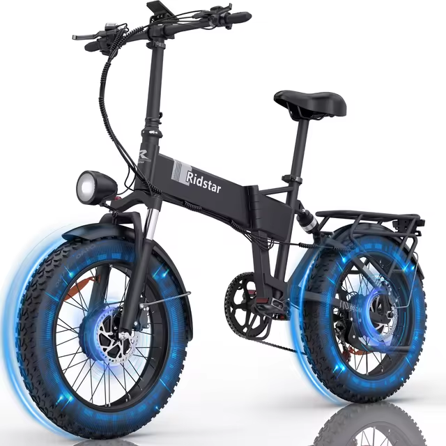 Bicicleta eléctrica de doble motor Ridstar H20 Pro 48V 2000W 23Ah