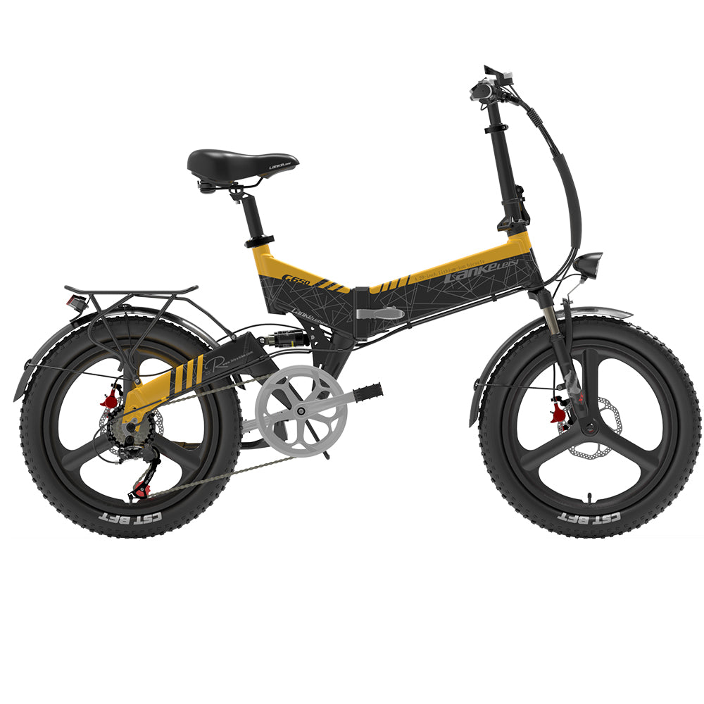 Vélo électrique LANKELEISI G650 48V 500W 12,8Ah