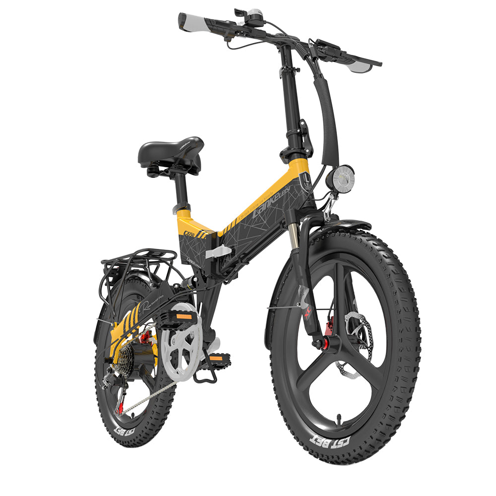 Vélo électrique LANKELEISI G650 48V 500W 12,8Ah